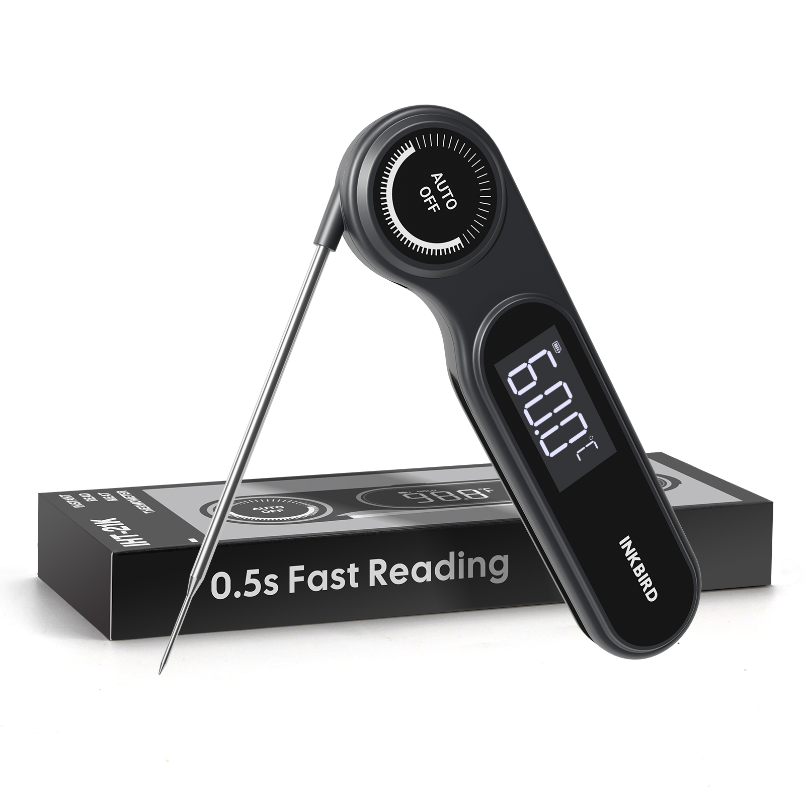 Home Cooking Fast Foods - Inkbird IHT-21K 0.5s termômetro de carne