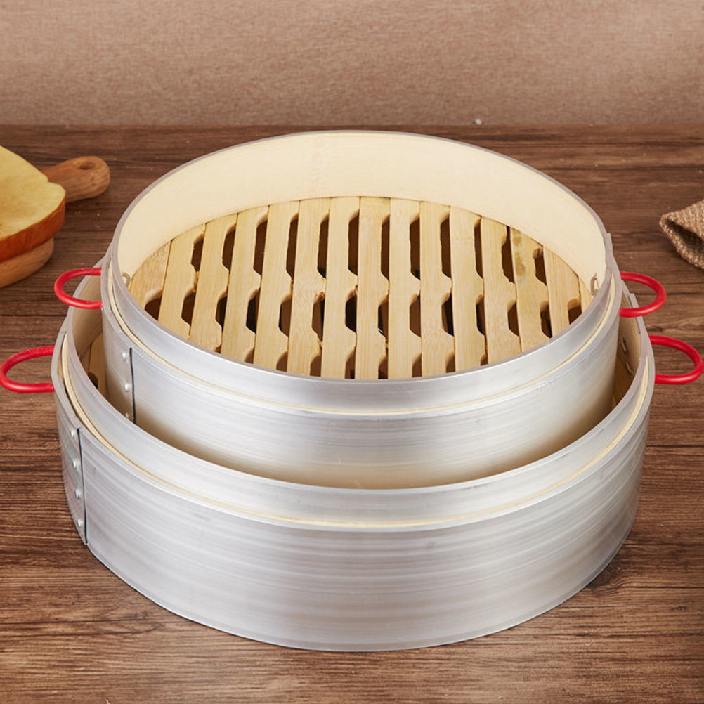 Steamer Bamboo Set - Conjunto de Cestas de Bambu para