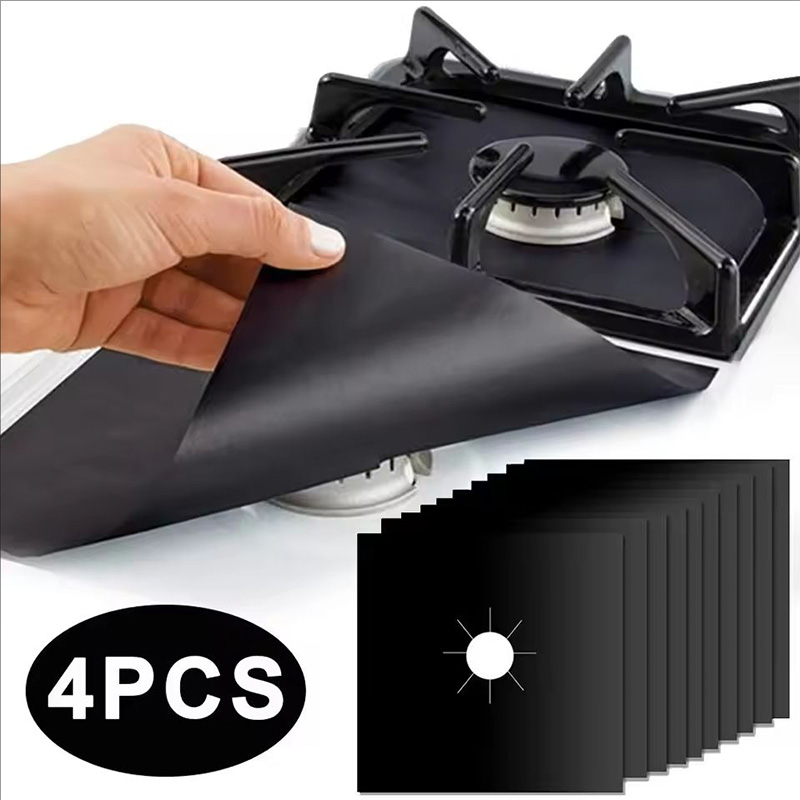 Home Cooking Gas Stove - 4/8 pçs protetor de fogão a