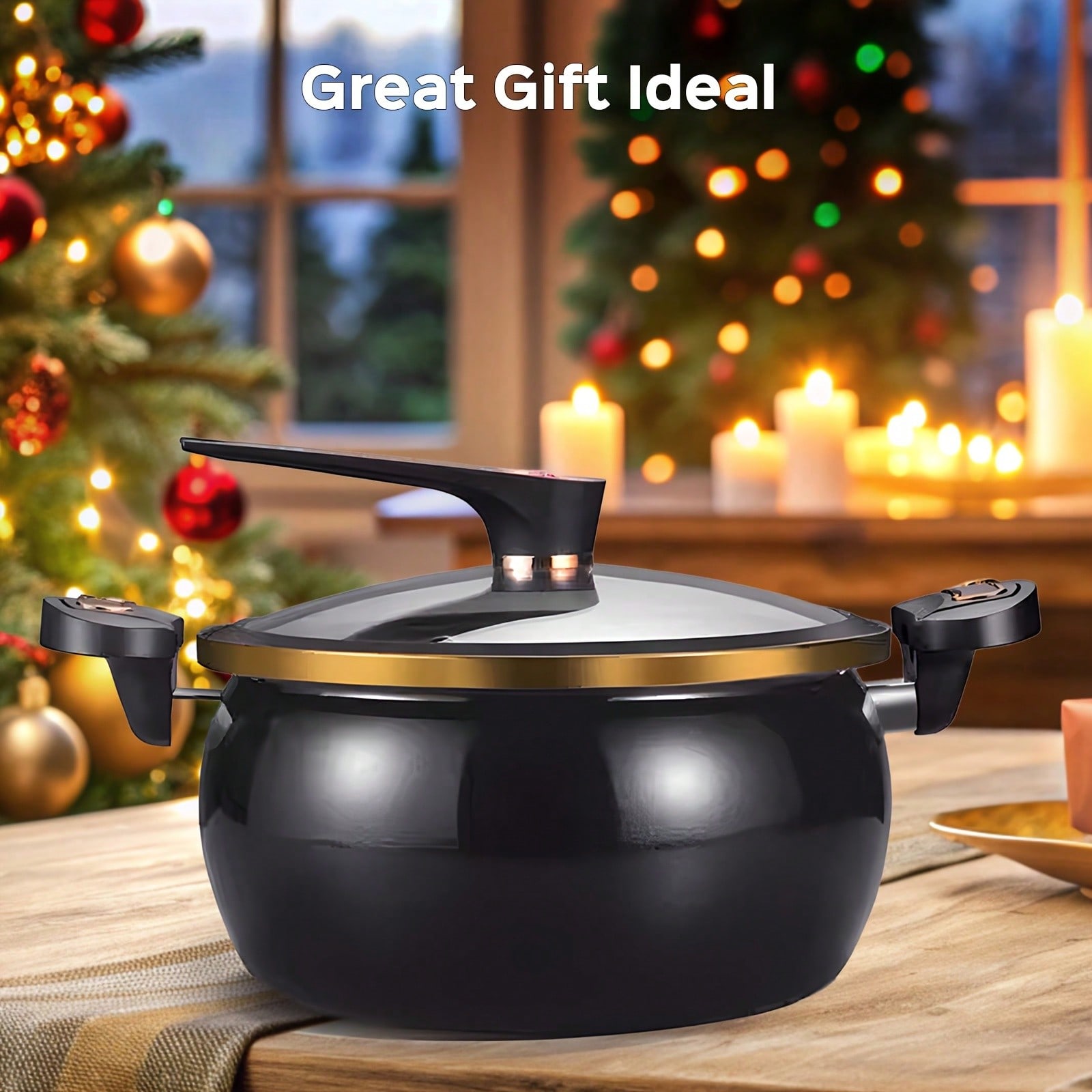 Home Cooking Fast Foods - Panela Grande Antiaderente de 8,45QT com