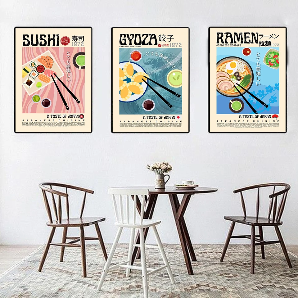 Home Cooking Asian - Pôster em Tela de Arte Culinária