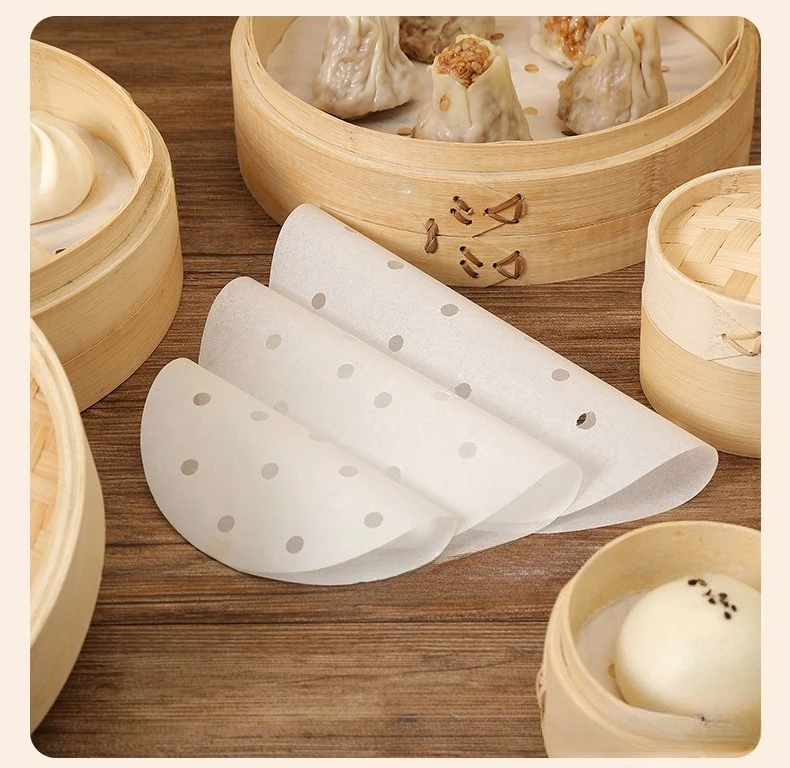 Steamer Bamboo Set - 100 pces produto comestível descartável vapor