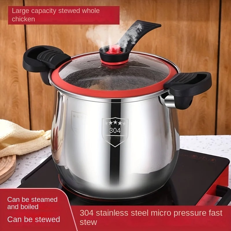 Panela de pressão de aço inoxi - Home Cooking Fast Foods avaliação e preço