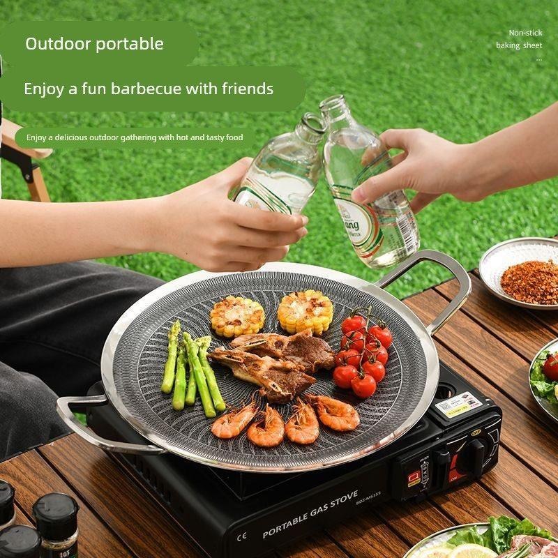 Panela de Grelhar Multifuncion - Home Cooking Gas Stove avaliação e preço