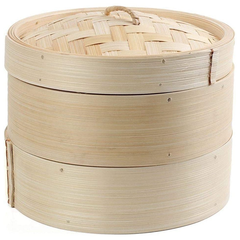 Vaporizador de bambu de 2 cama - Steamer Bamboo Set avaliação e preço