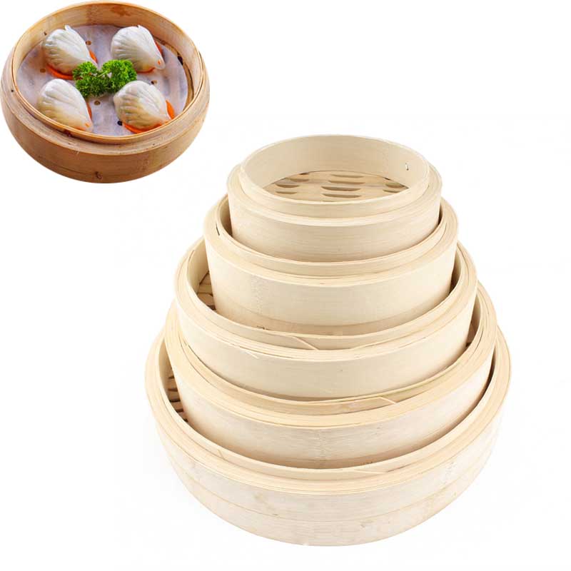 Cesta de vapor de bambu, rack  - Steamer Bamboo Set avaliação e preço