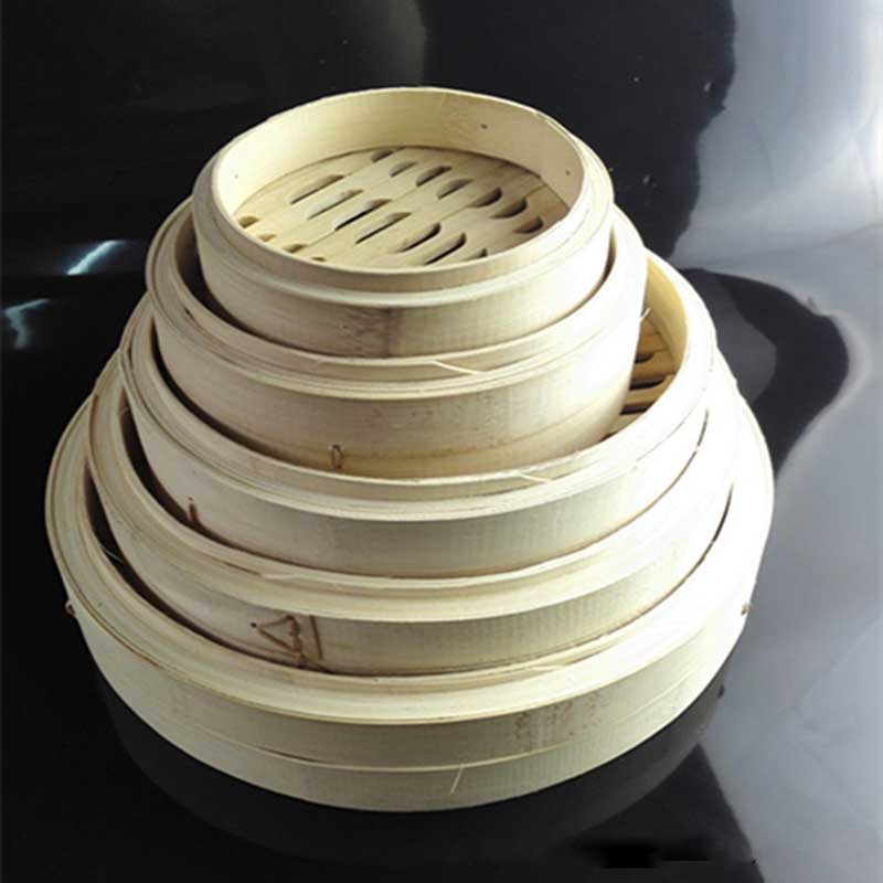Cesta de vapor de bambu, rack  - Steamer Bamboo Set avaliação e preço