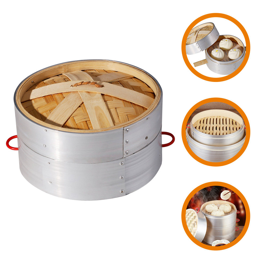 Conjunto de Cestas de Bambu pa - Steamer Bamboo Set avaliação e preço