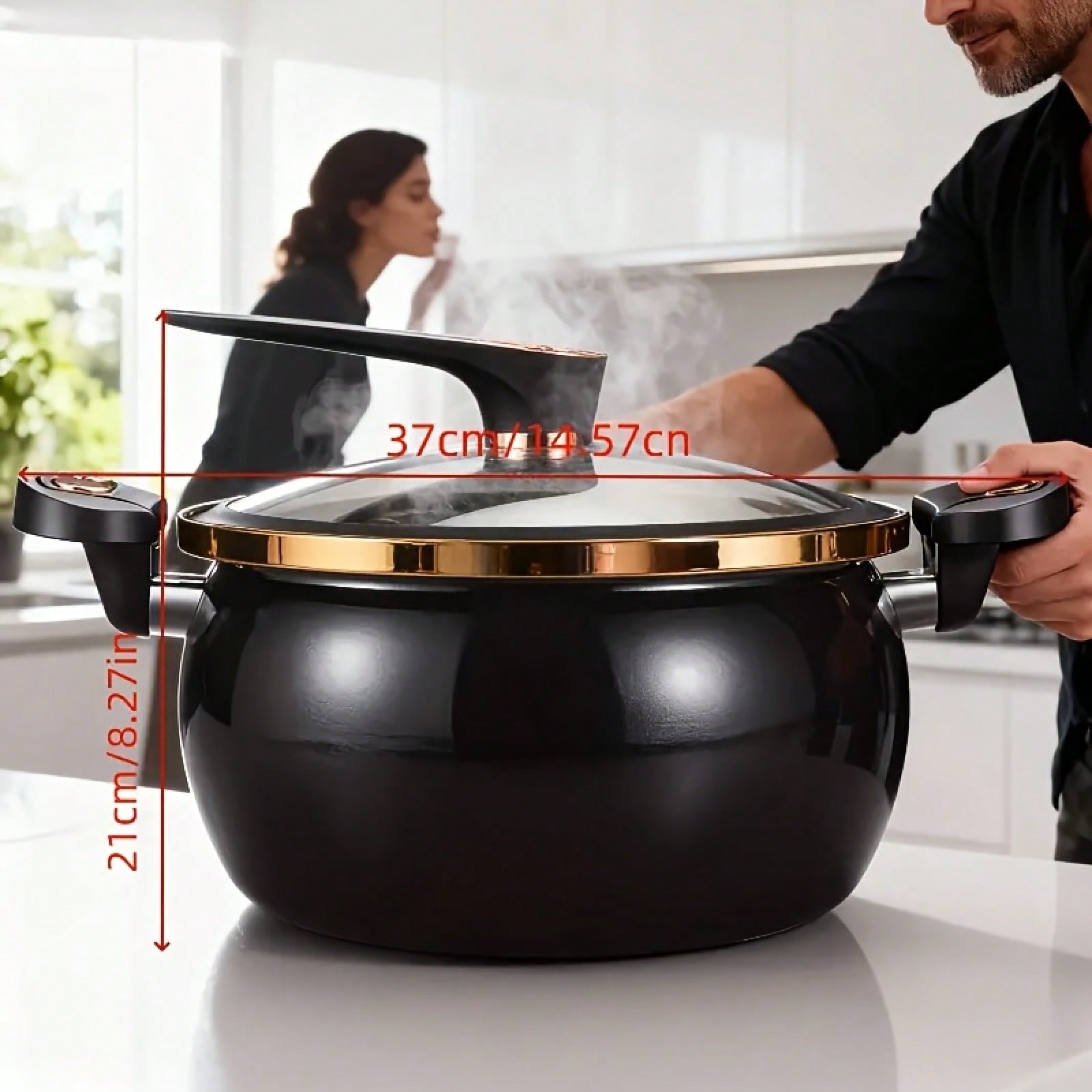 Panela Grande Antiaderente de  - Home Cooking Fast Foods avaliação e preço