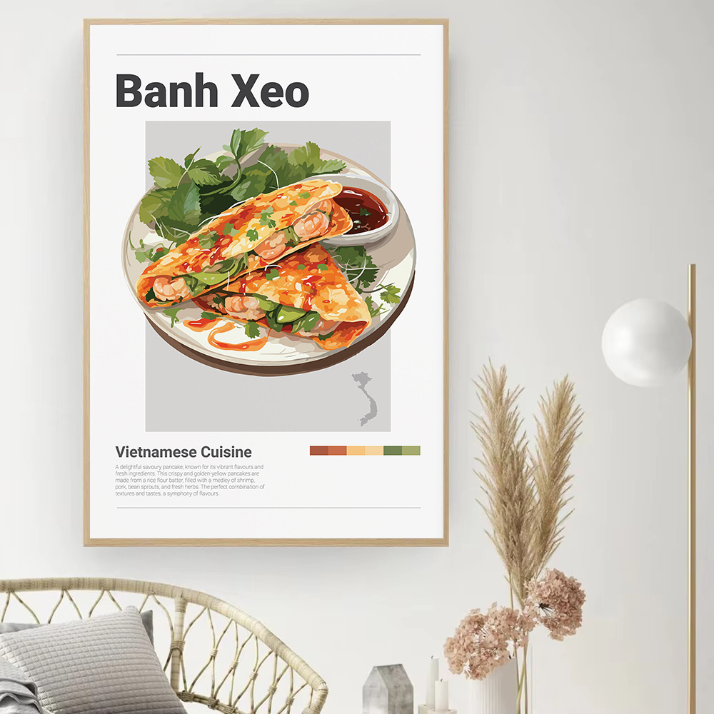 Modern Vietnam Cuisine Poster, - Home Cooking Asian avaliação e preço